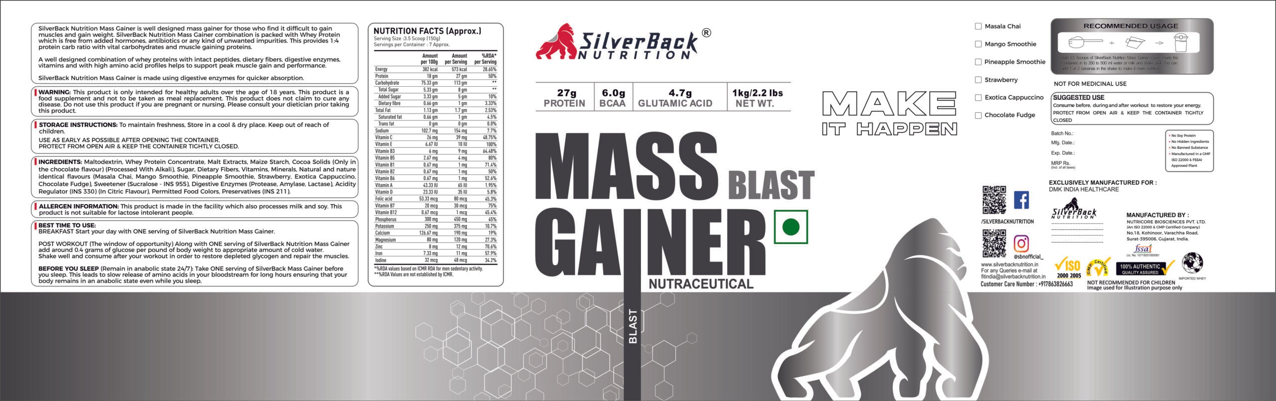 SBN Mass Gainer BEAST