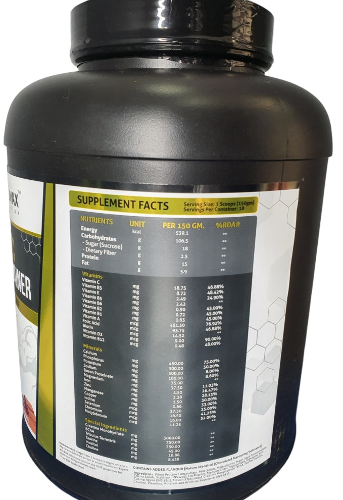 Mesomax Nutrition Anabolic Weight Gainer (High Calorie Weight Gain Formula)