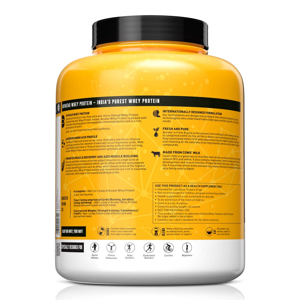 Avvatar Whey Protein | Belgian Chocolate Flavour