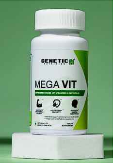 Genetic Nutrition Grass-Fed Whey | Whey Protein Concentrate Powder 2kg (Free 250gm Creatine And Multivitamin 60 Tablets)