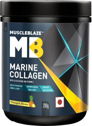 MuscleBlaze Marine Collagen - Pineapple.
