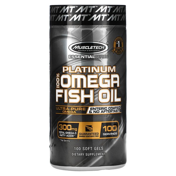 MuscleTech Platinum 100% Fish Oil