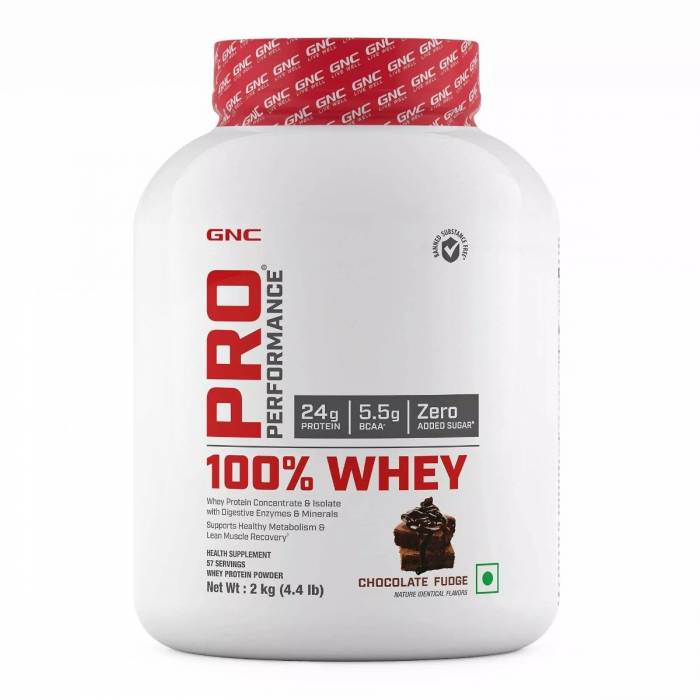 GNC Pro Performance 100% Whey Protein - 2 kg (Free GNC Mega Men Multivitamin) WORTH Rs 749