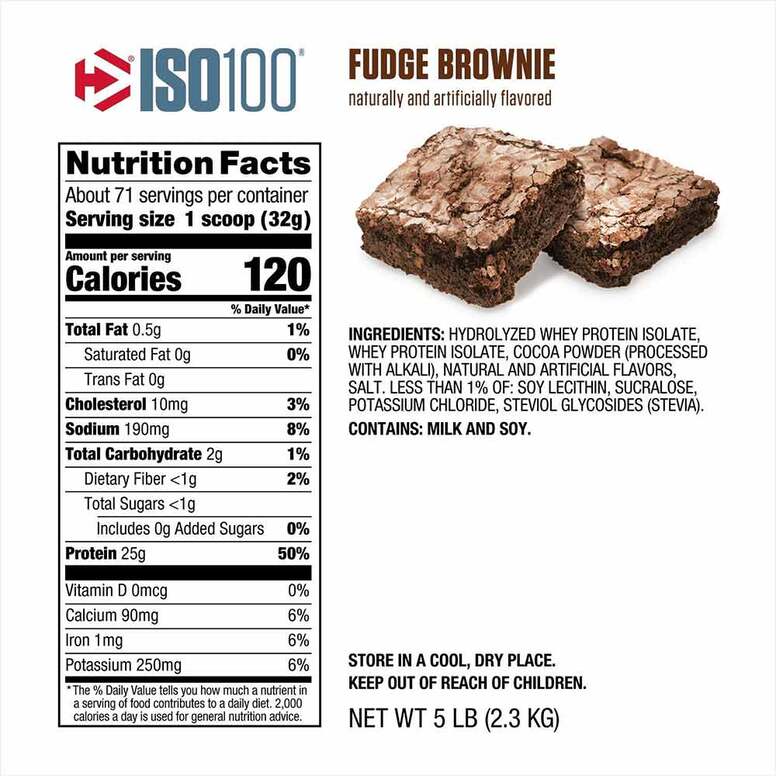 DYMATIZED ISO 100 HYDROLYZED 5lb