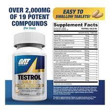 GAT Testrol Gold ES, 60 tablet(s),