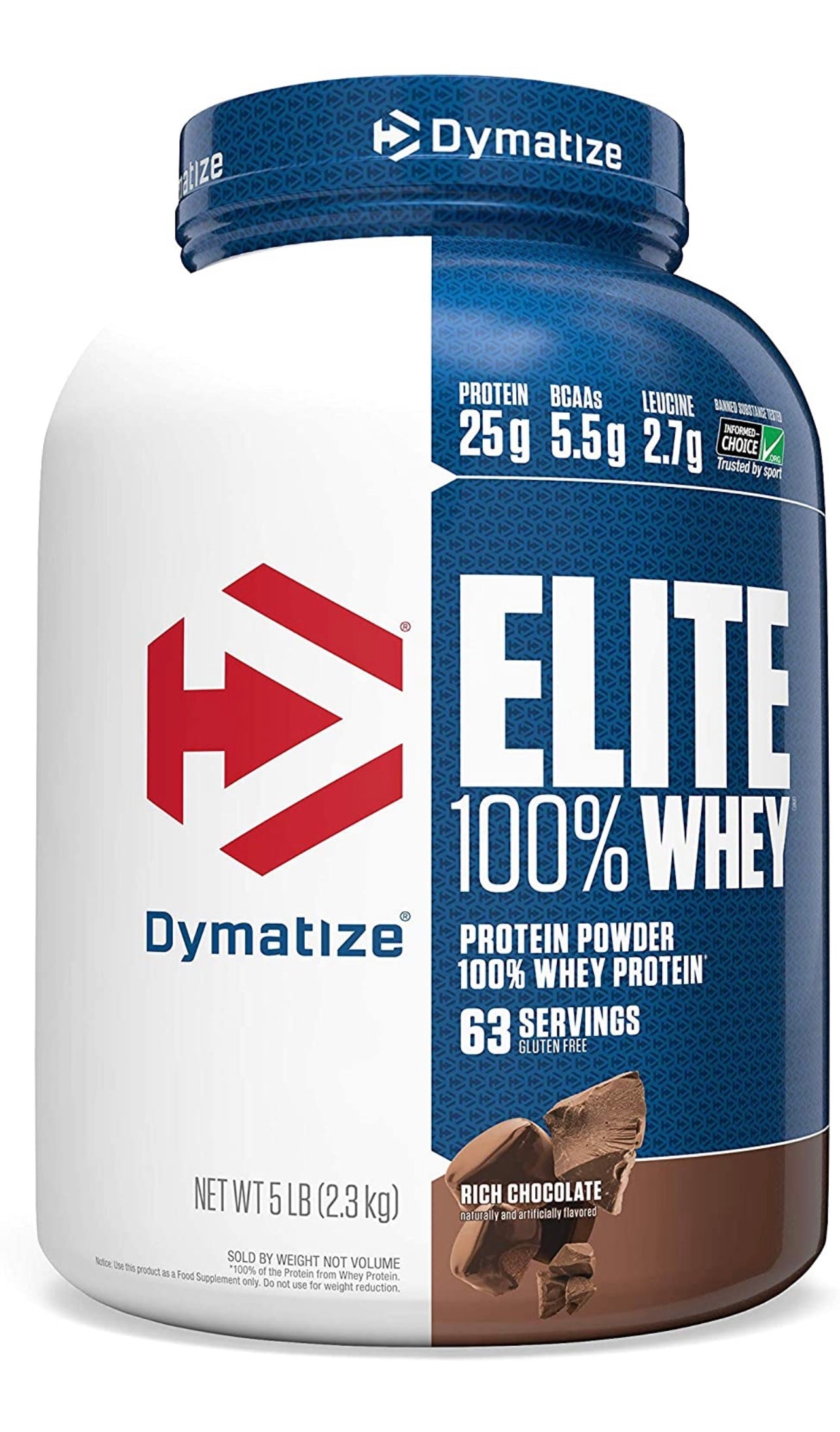 DYMATIZED ELITE 100% WHEY PROTEIN