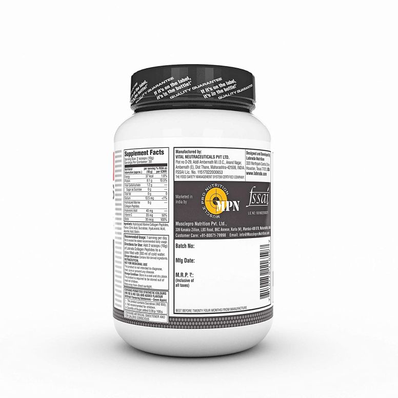 Labrada Collagen Peptide 300 g Green Apple