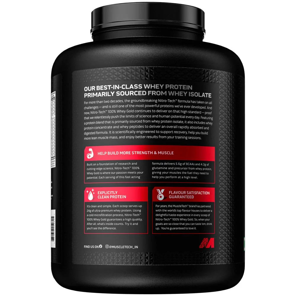 Muscletech Nitro Tech Whey Gold