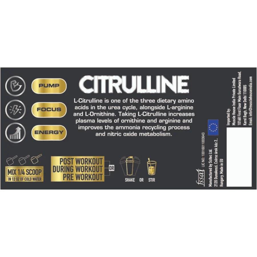 L-Citrulline | Boost Metabolism - 300 grams