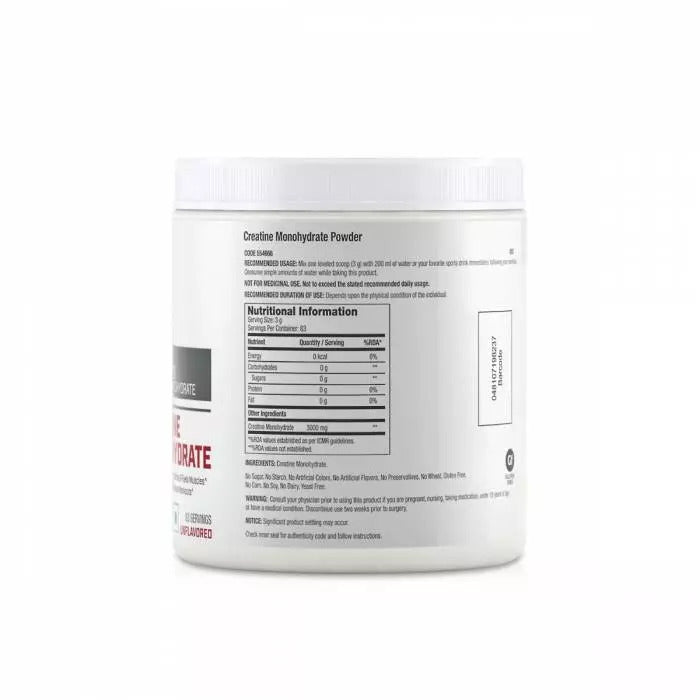 GNC Pro Performance Creatine Monohydrate 3000 mg - 250gm (Unflavored)