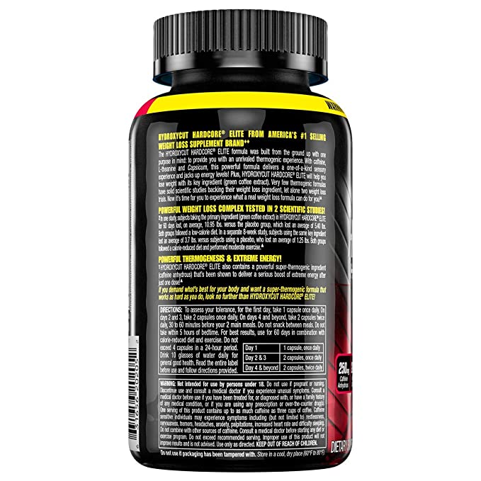 MuscleTech Performance Series Hydroxycut Hardcore Elite
