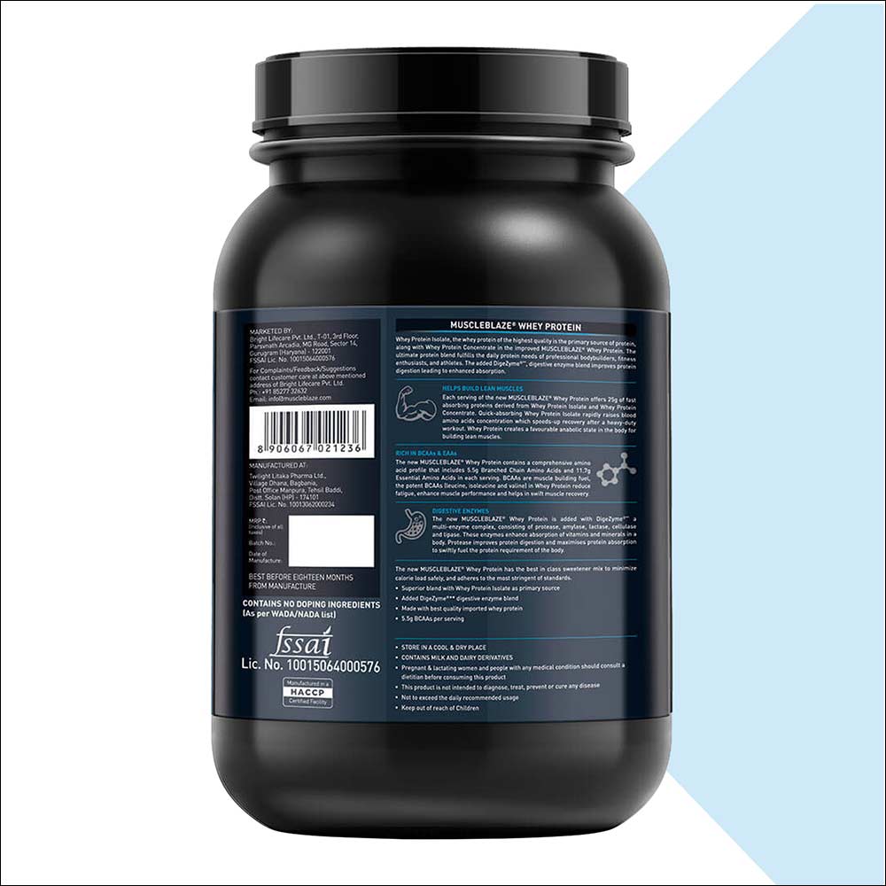 MuscleBlaze Whey Protein