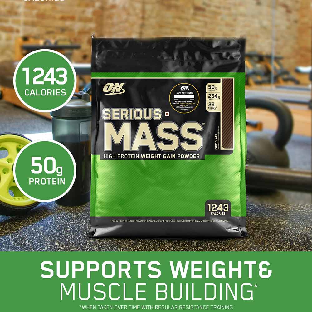 ON Serious Mass Gainer- 6lb / 12lb 5kg