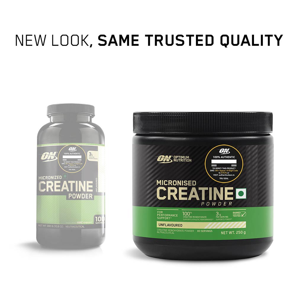 ON (Optimum Nutrition) Micronized Creatine Powder, 0.55 lb, Unflavoured