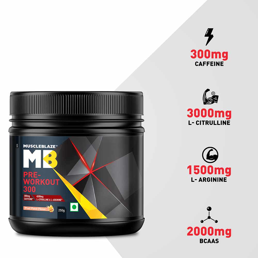 MuscleBlaze PRE Workout (250g)